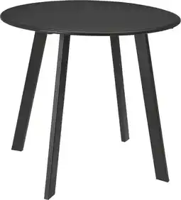 Pets Place Homestyle Bijzettafel - Tuinmeubelen - Ø50x45 cm Zwart aanbieding