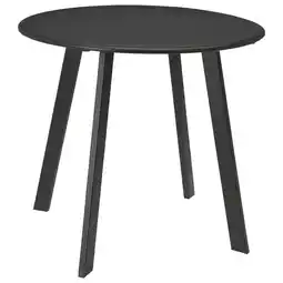 Pets Place Homestyle Bijzettafel - Tuinmeubelen - Ø50x45 cm Zwart aanbieding