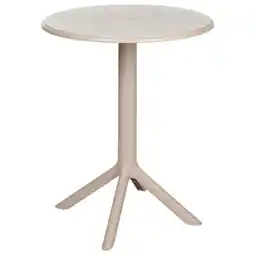 Pets Place Homestyle Bistrotafel - Tuinmeubelen - Ø60x75 cm Beige aanbieding