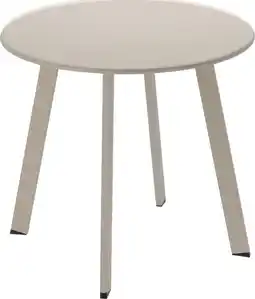 Pets Place Homestyle Bijzettafel - Tuinmeubelen - Ø50x45 cm Beige aanbieding