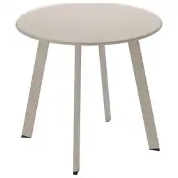 Pets Place Homestyle Bijzettafel - Tuinmeubelen - Ø50x45 cm Beige aanbieding