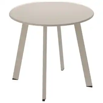 Pets Place Homestyle Bijzettafel - Tuinmeubelen - Ø50x45 cm Beige aanbieding
