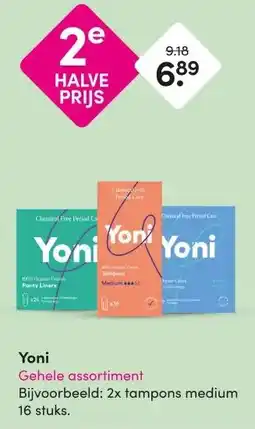 DA Yoni Gehele assortiment aanbieding