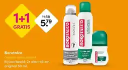 DA Borotalco Gehele assortiment aanbieding