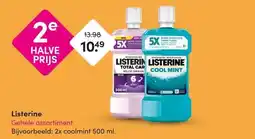 DA Listerine Gehele assortiment aanbieding