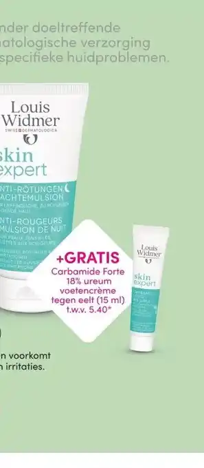 DA Louis Widmer Anti-roodheid aanbieding