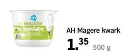 Albert Heijn AH Magere kwark aanbieding