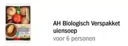 Albert Heijn AH Biologisch Verspakket uiensoep aanbieding