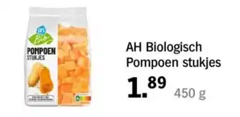 Albert Heijn AH Biologisch Pompoen stukjes aanbieding