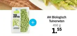 Albert Heijn AH Biologisch Tuinerwten aanbieding