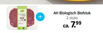 Albert Heijn AH Biologisch Biefstuk aanbieding