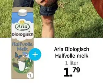 Albert Heijn Arla Biologisch Halfvolle melk aanbieding