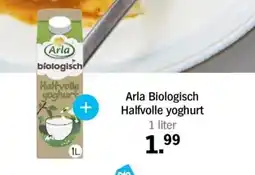 Albert Heijn Arla Biologisch Halfvolle yoghurt aanbieding