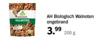 Albert Heijn AH Biologisch Walnoten ongebrand aanbieding