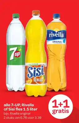 Spar alle 7-UP, Rivella of Sisi aanbieding