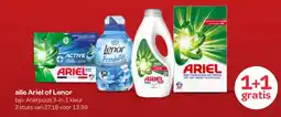 Spar alle Ariel of Lenor aanbieding