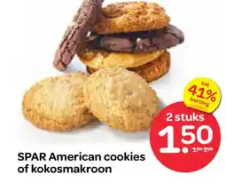 Spar SPAR American cookies of kokosmakroon aanbieding