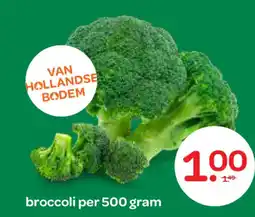 Spar broccoli aanbieding