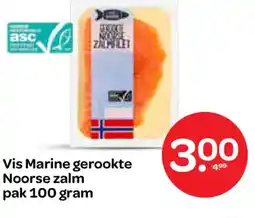 Spar Vis Marine gerookte Noorse zalm aanbieding