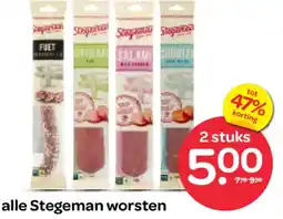 Spar alle Stegeman worsten aanbieding