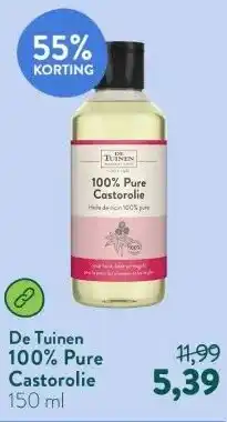 Holland & Barrett 100% Pure Castorolie aanbieding