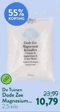 Holland & Barrett Dode Zee Magnesium Kristallen aanbieding