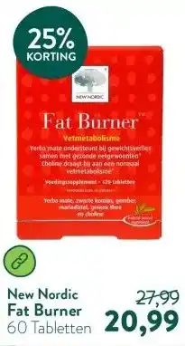 Holland & Barrett Fat Burner aanbieding