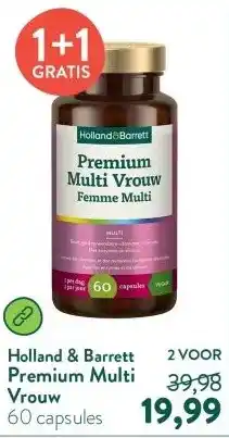 Holland & Barrett Premium Multi Vrouw aanbieding
