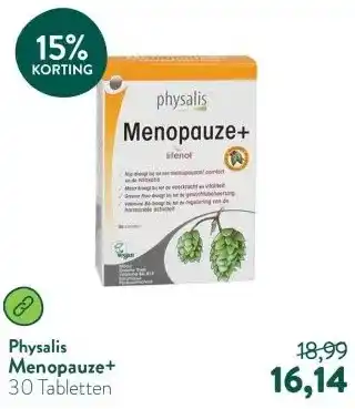 Holland & Barrett Menopauze+ aanbieding