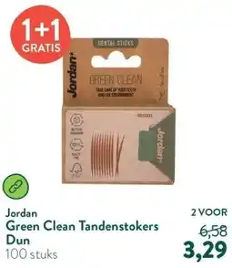 Holland & Barrett Green Clean Tandenstokers Dun aanbieding