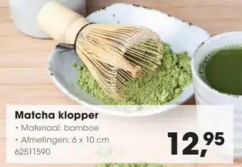 HANOS Matcha klopper aanbieding