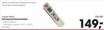 HANOS Cooper Atkins Infrarood thermometer aanbieding