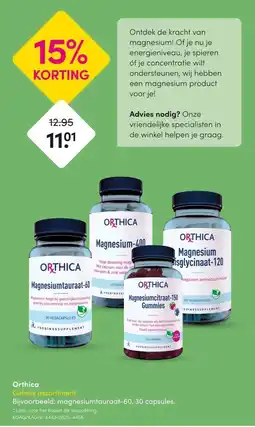 DA Orthica Gehele assortiment aanbieding