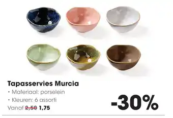 HANOS Tapasservies Murcia aanbieding