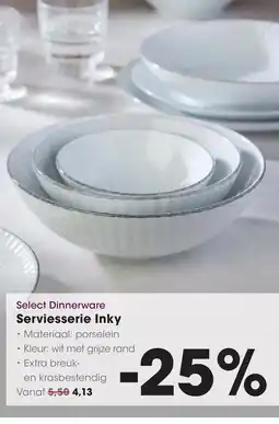 HANOS Select Dinnerware Serviesserie Inky aanbieding