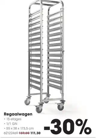 HANOS Regaalwagen aanbieding