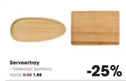 HANOS Serveertray aanbieding