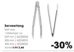 HANOS Serveertang aanbieding
