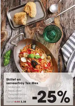 HANOS Skillet en serveertray Tex Mex aanbieding