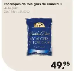 HANOS Escalopes de foie gras de canard aanbieding