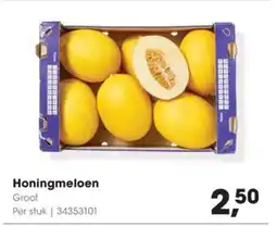 HANOS Honingmeloen aanbieding