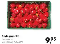 HANOS Rode paprika aanbieding