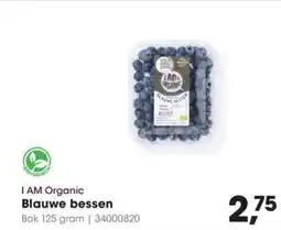 HANOS I AM Organic Blauwe bessen aanbieding