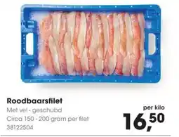 HANOS Roodbaarsfilet aanbieding