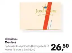 HANOS Gillardeau Oesters aanbieding