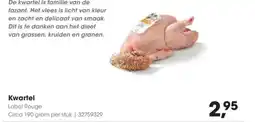 HANOS Kwartel aanbieding