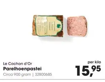 HANOS Le Cochon d'Or Parelhoenpastei aanbieding