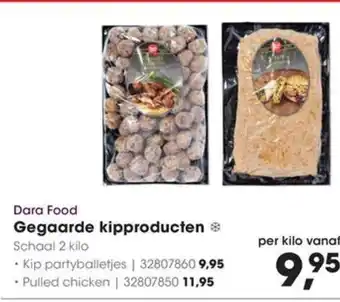 HANOS Dara Food Gegaarde kipproducten aanbieding