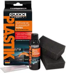 Amazon QUIXX SYSTEM 10188 Zwarte Kunststofverf - Reparatieset, Polish, Behandeling en Verven voor Kunststof aanbieding
