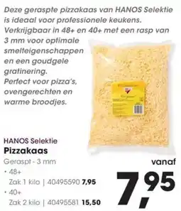 HANOS HANOS Selektie Pizzakaas aanbieding